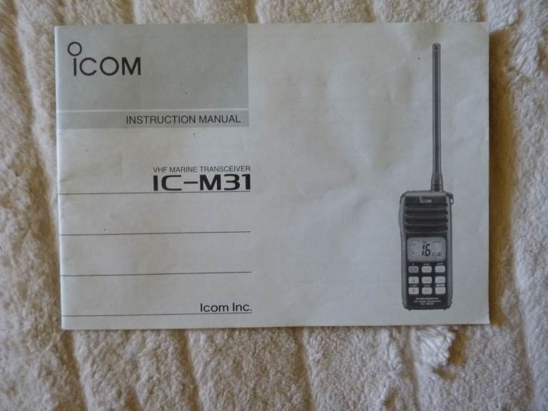 IC-31 instruction manual