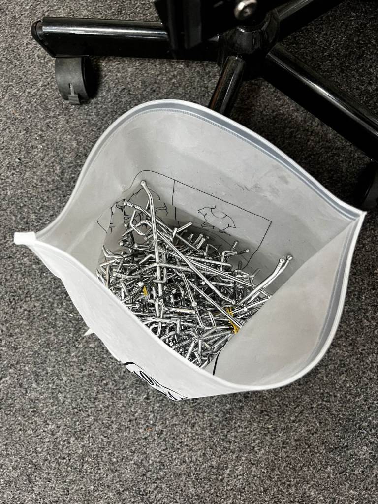 Black Metal Spinning Shop Peg Display