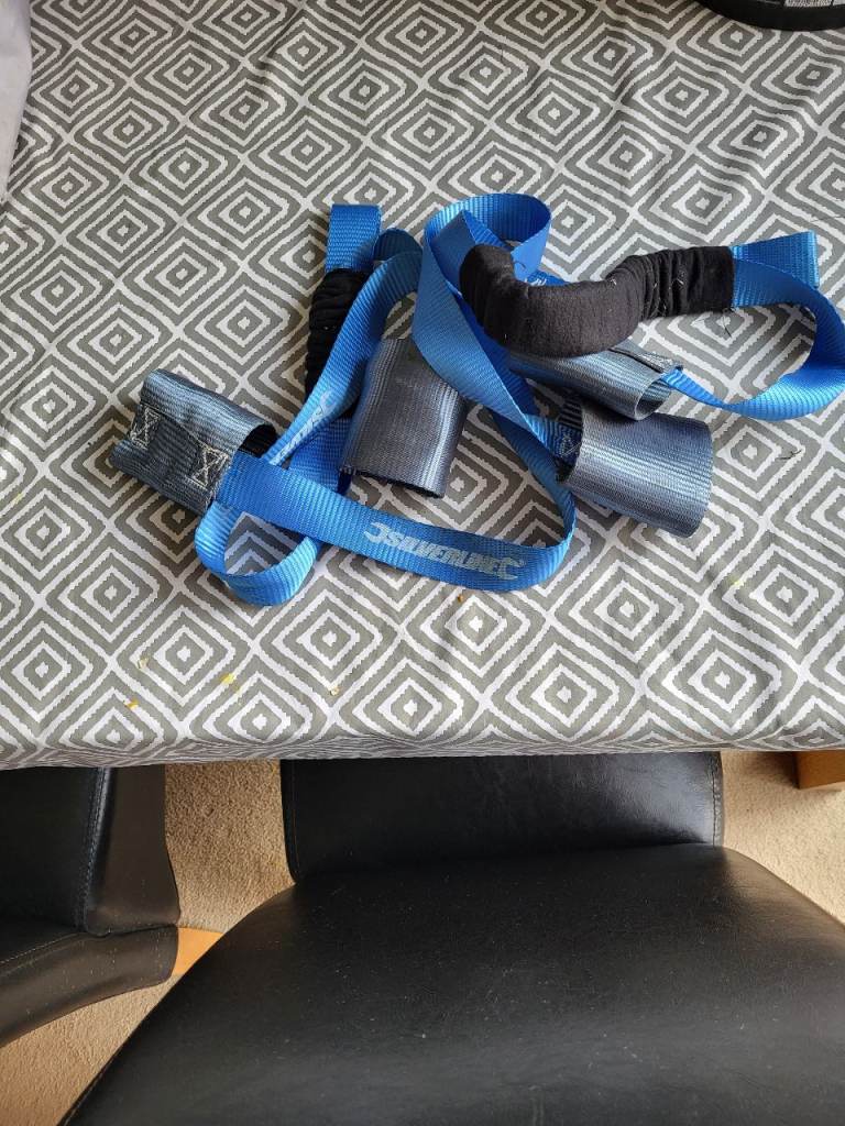 Motorcycle handlebar straps