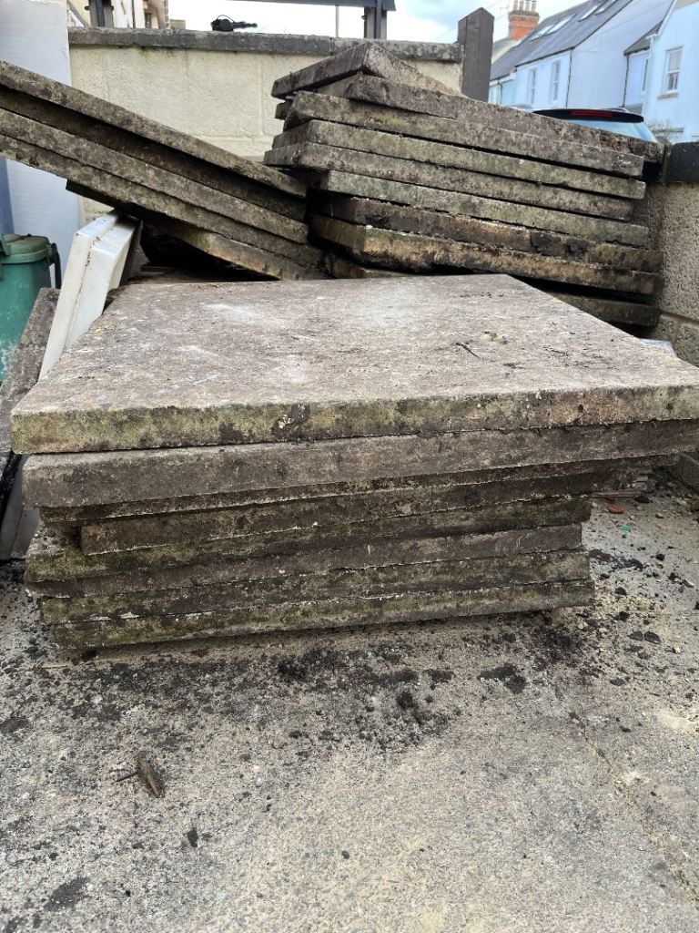 Concrete Paving Slabs - free!
