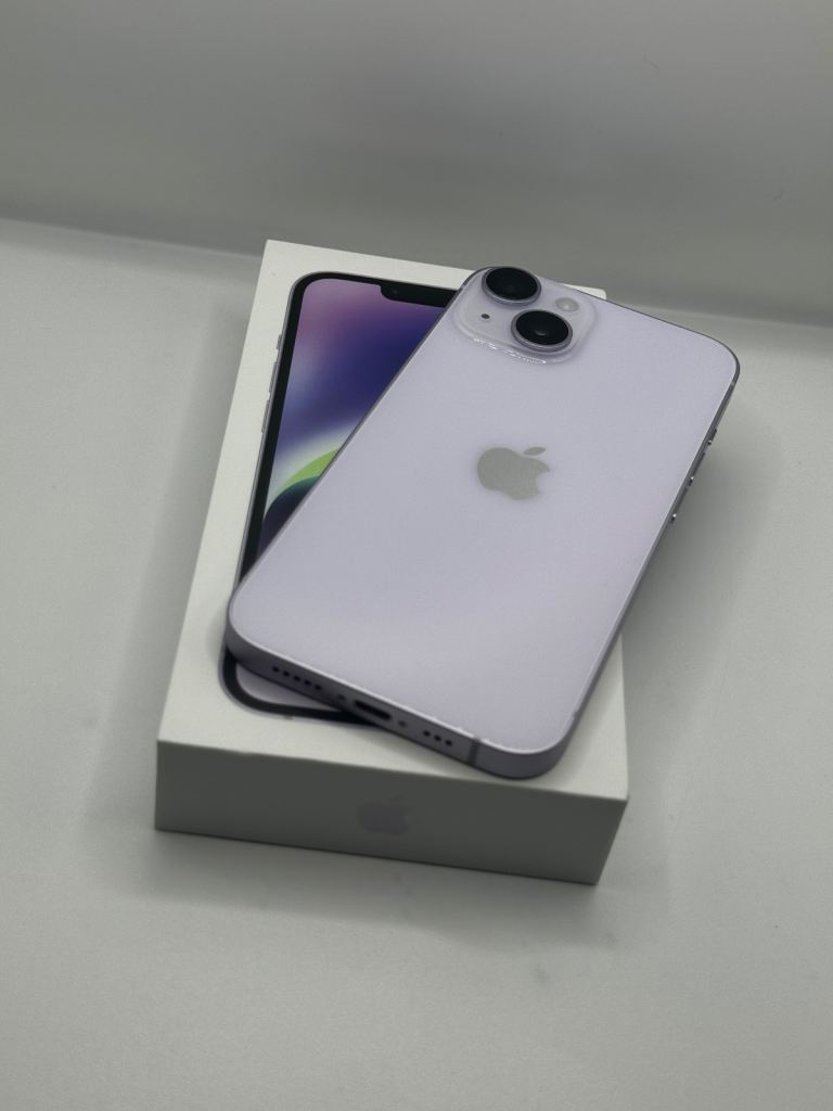 PRISTINE: Apple iPhone 14, 128gb, Purple (UNLOCKED)