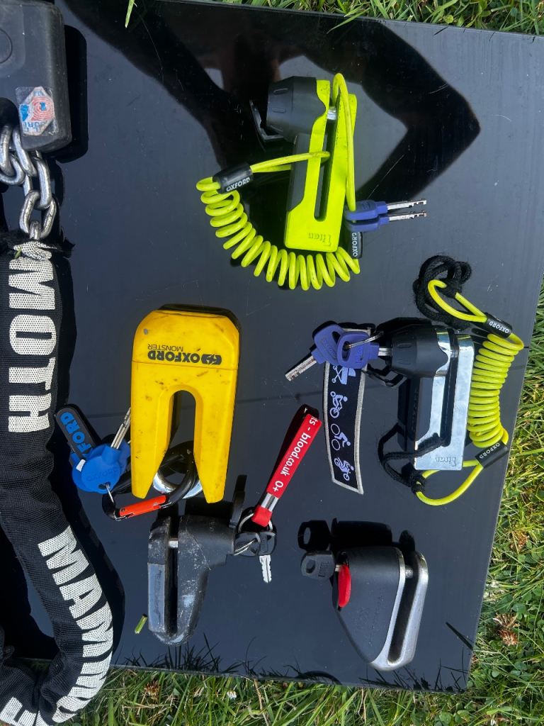 Motorcycle locks