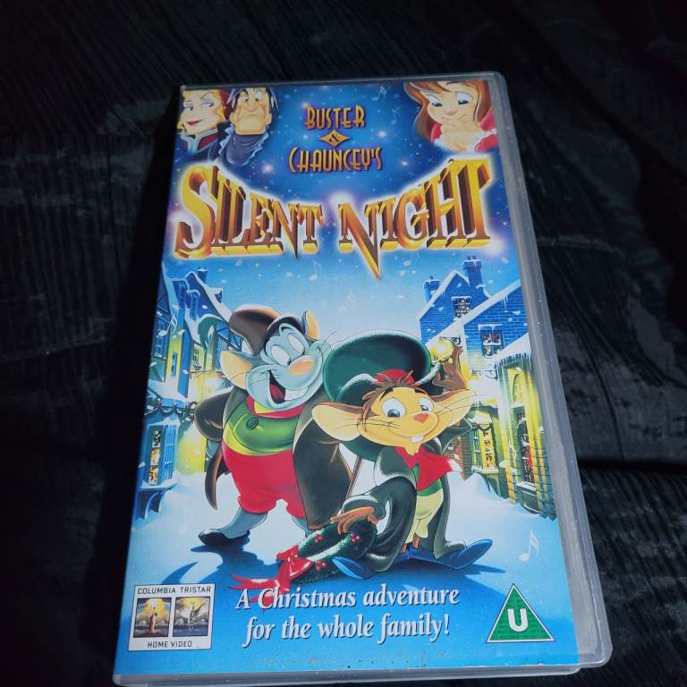 Buster And Chaunceys Silent Night VHS Excellent Condition q2