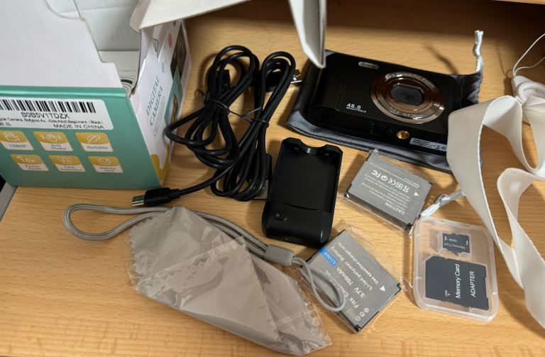 Digital Camera black new