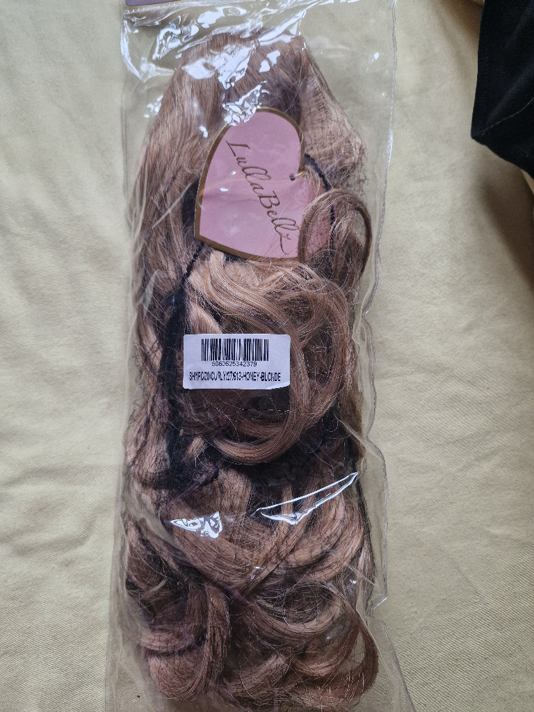 Synthetic hair extensions 