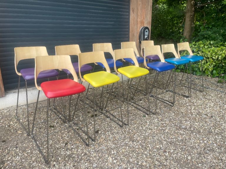 Designer Danish Retro Mid Century style Barstools