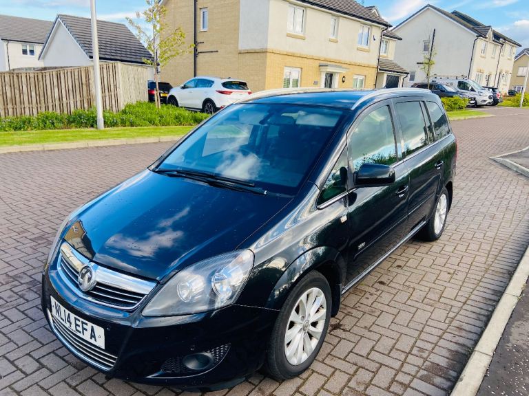 14 Vauxhall zafira 1:7 cdti design , 7 seats , full service history , timing Belt only £1150