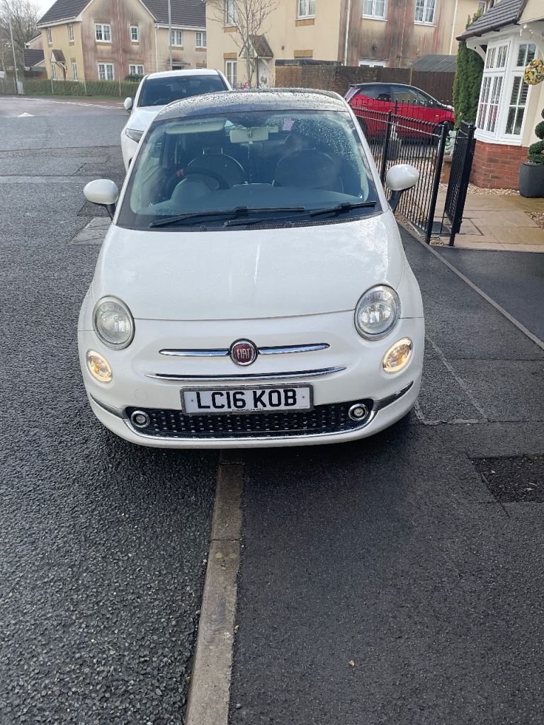 Fiat, 500, Hatchback, 2016, Manual, 1242 (cc), 3 doors lounge 