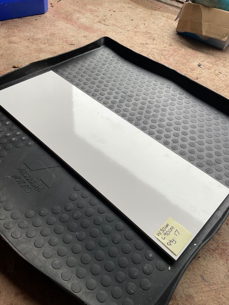 Large White Ceramic Tiles