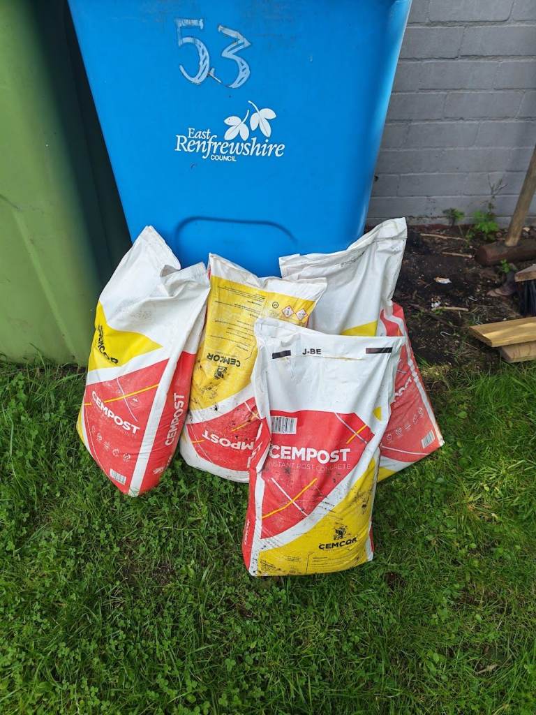 CEMPOST Cement Bags - New, Unopened
