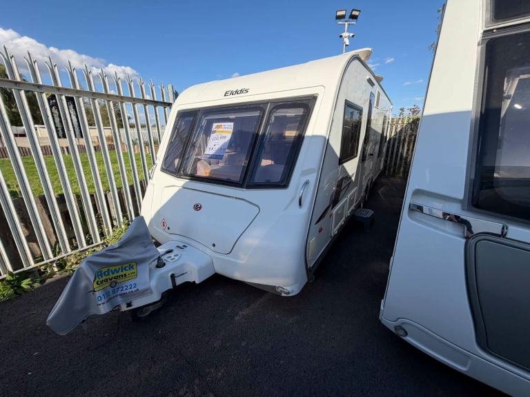 2010 Elddis Crusader Super Sirocco Rear Fixed French Bed Caravan