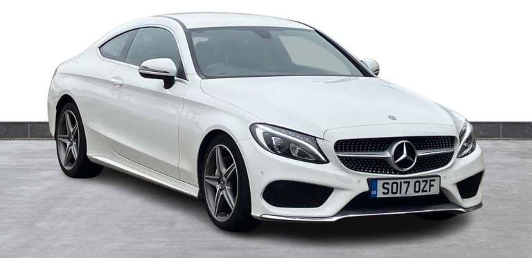 2017 Mercedes-Benz C Class C220D AMG Line 2dr Auto ++ NAV / CAMERA / LEATHER / ULEZ / DAB ++ COUP...