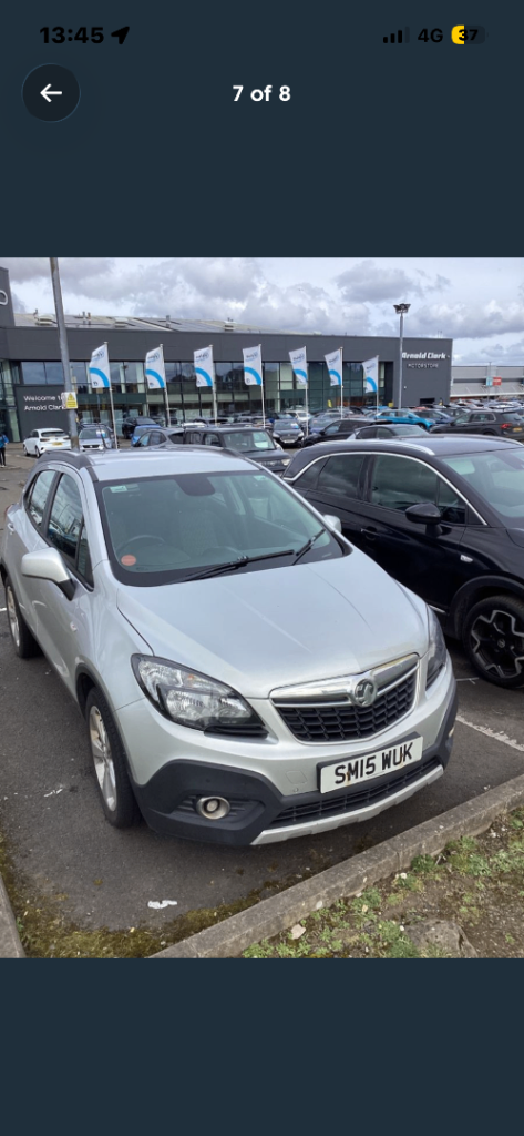SPARES/REPAIRS 2015 vauxhall mokka exclusive cdti. Start stop 