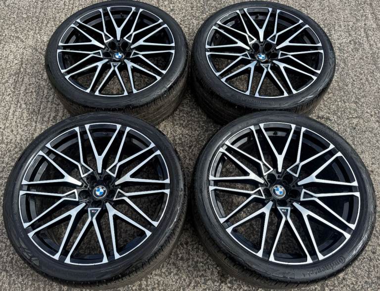22" BMW STYLE X5M X5 G05 X6 G05 818M ALLOY WHEELS TYRES 