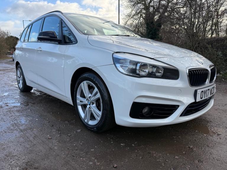 2017 17 BMW 2 SERIES GRAND TOURER 1.5 216D SPORT WHITE 7 SEAT MOT 01/27 PX SWAPS