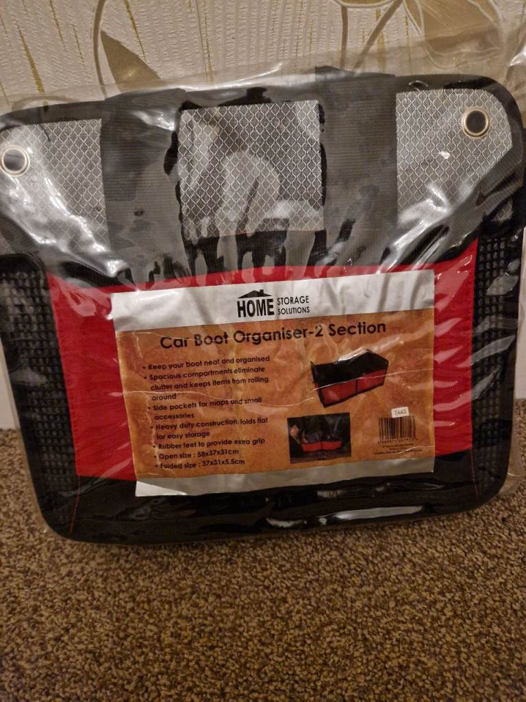 Car Boot Organiser - 2 Section