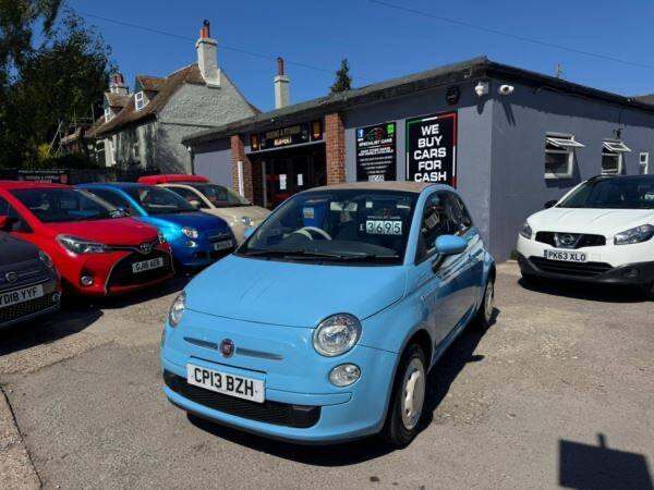 2013 Fiat 500 1.2 Pop 2dr [Start Stop] CONVERTIBLE Petrol Manual