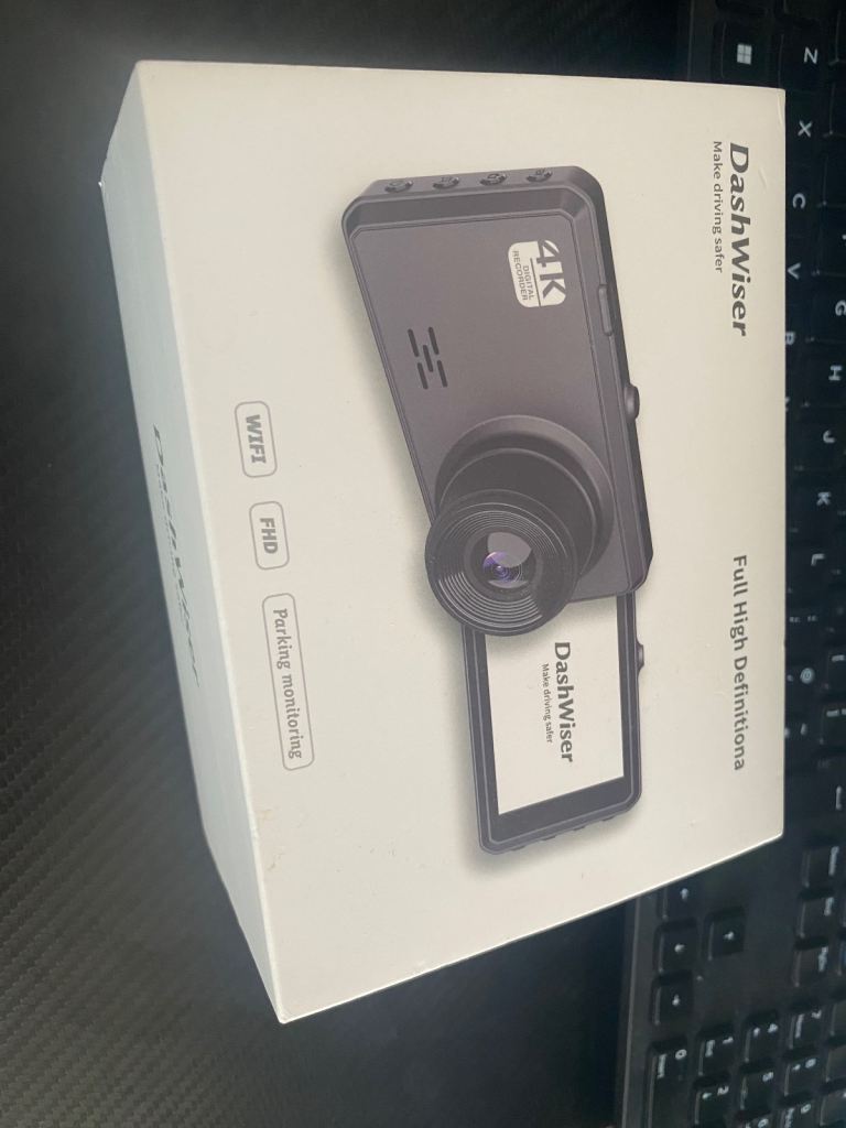 image for New dash camera front only by Dashwiser 