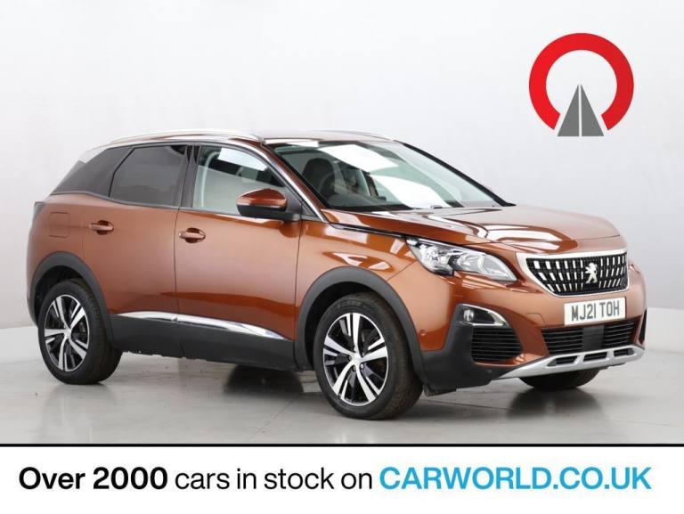 2021 Peugeot 3008 1.2 PureTech Allure SUV 5dr Petrol Manual Euro 6 (s/s) (130 ps) HATCHBACK Petro...
