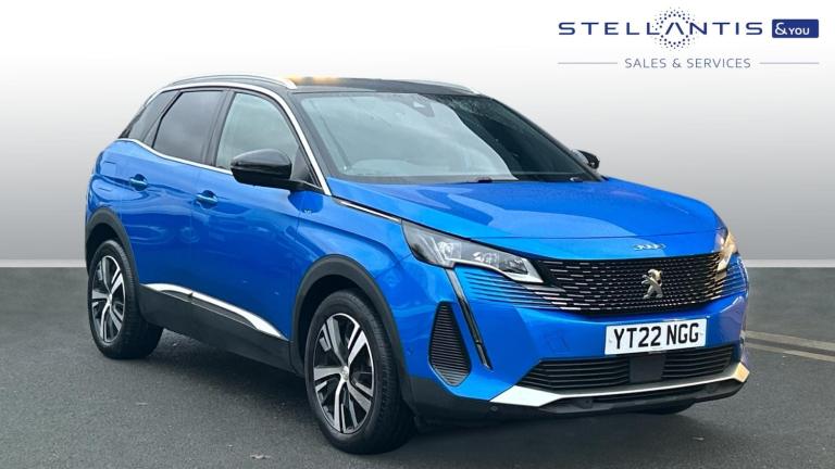 2022 Peugeot 3008 1.5 BlueHDi GT SUV 5dr Diesel Manual Euro 6 (s/s) (130 ps) SUV Diesel Manual