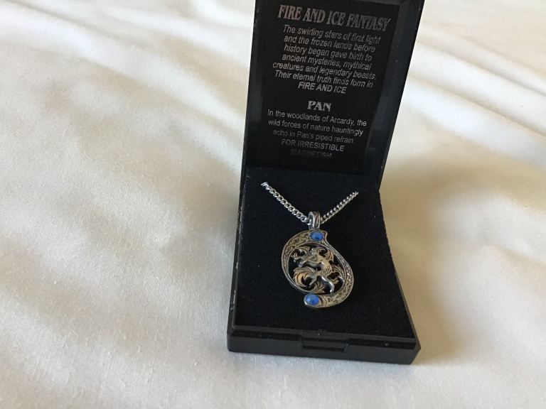 Pendant fire and ice fantasy  PAN comes with a chain £10 