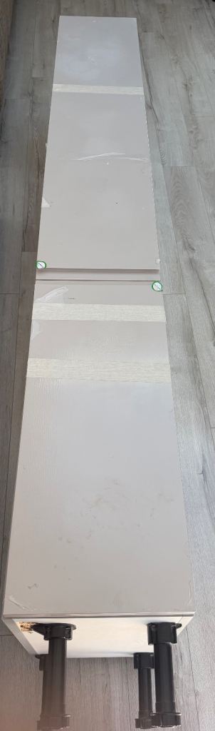 Brand New Kitchen Pull Out Tall Larder Tower Unit / Cabinet (Cashmere Gloss)