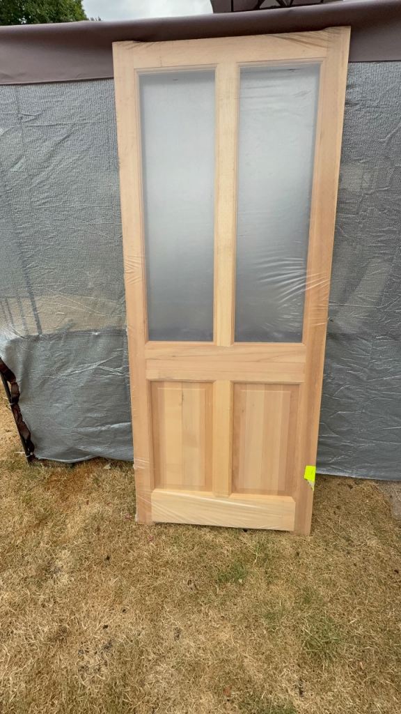 Boulton & Paul Hemlock wooden front or Back door