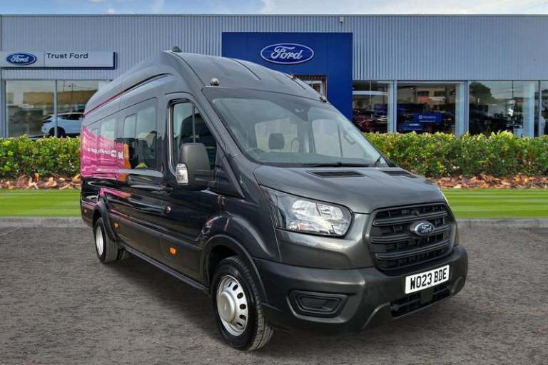 2023 Ford Transit 460 Leader AUTO L4 H3 ELWB High Roof 17 Seat Minibus RWD 2.0 EcoBlue 165ps  Min...