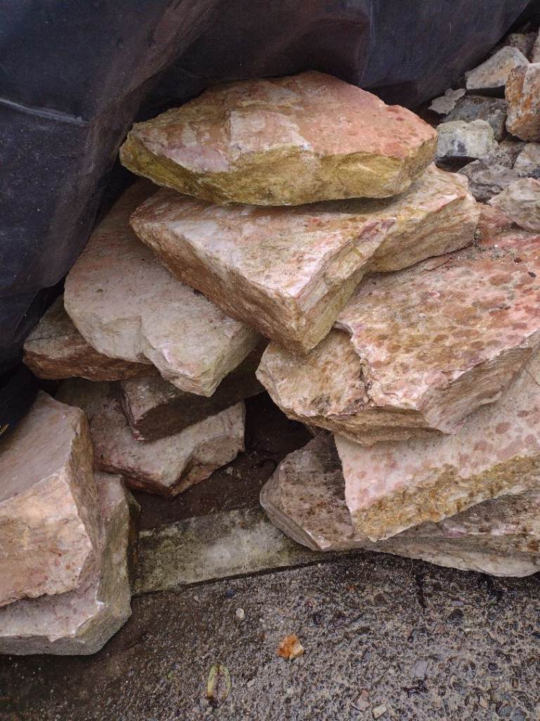 Pink limestones x12 