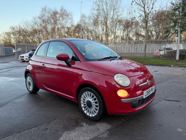 Fiat, 500, Hatchback, 2009, Manual, 1242 (cc), 3 doors