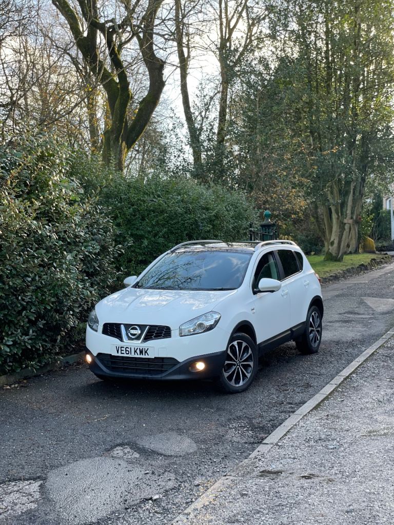 2012 NISSAN QASHQAI TEKNA 360 1.5 DCI DIESEL TOP SPEC SUNROOF REVERSE CAMERA TOWBAR!