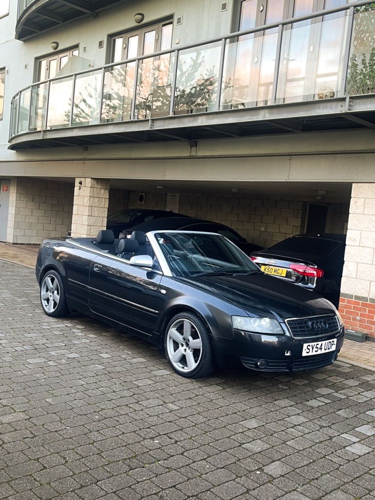 Audi A4 Convertible, Automatic, Petrol ULEZ Free, Long MOT, Full logbook, Central Locking, Leather
