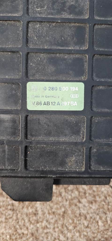 Ford Escort ECU