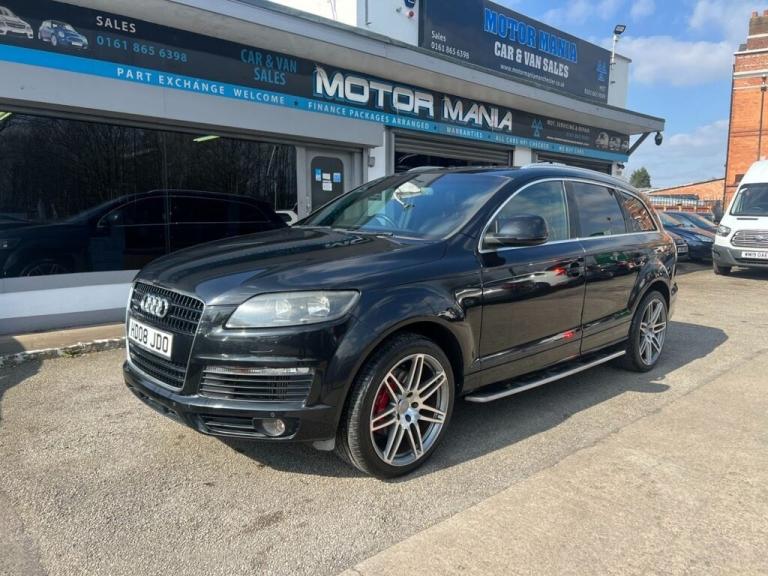 2008 Audi Q7 3.0 TDI Quattro 240 S Line 5dr Tip Auto ESTATE Diesel Automatic