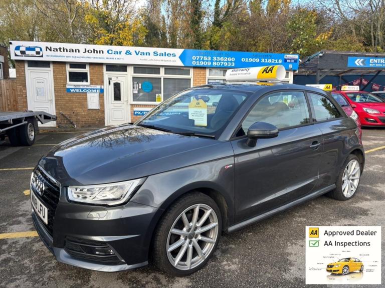 2018 Audi A1 1.4 TFSI S line Hatchback 3dr Petrol Manual Euro 6 (s/s) (Nav)