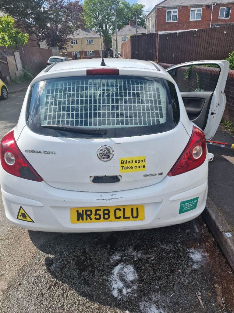 Vauxhall, CORSA, Car Derived Van, 2008, Manual, 1248 (cc)