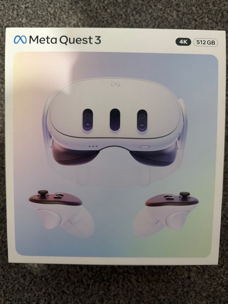 Meta quest 3 vr headset 