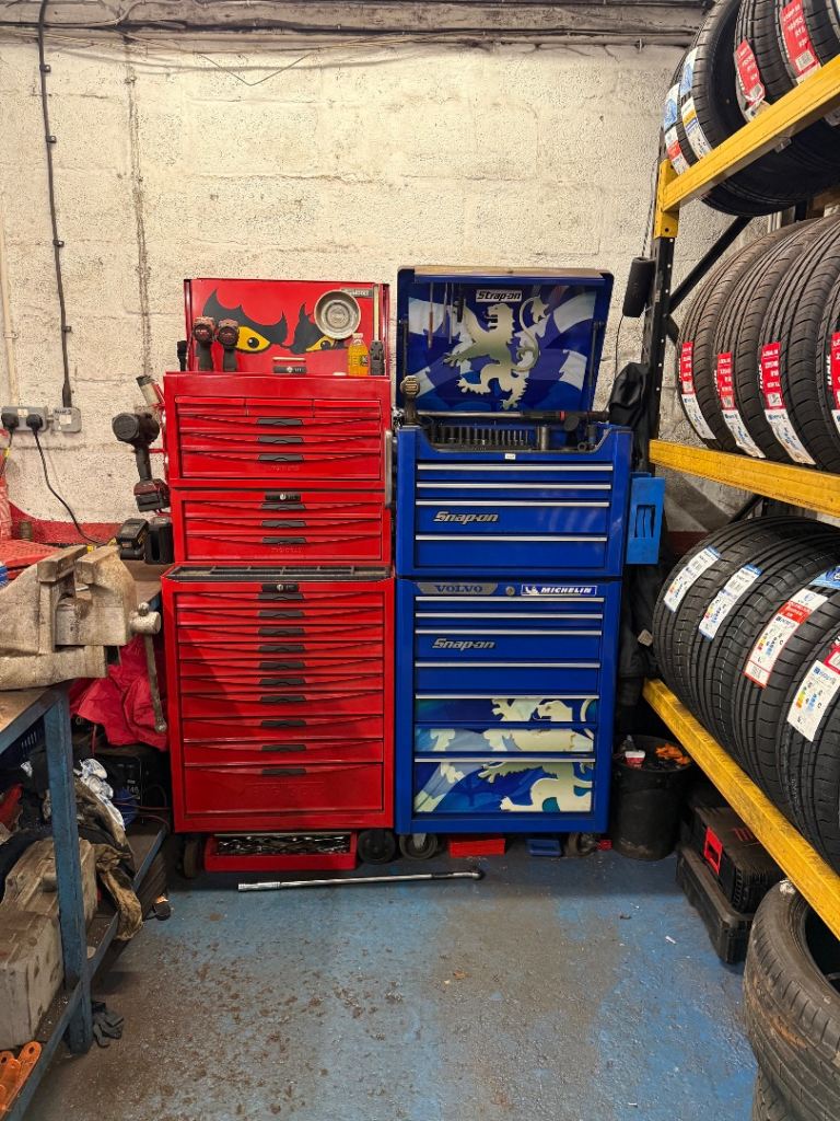Snap on tool box 