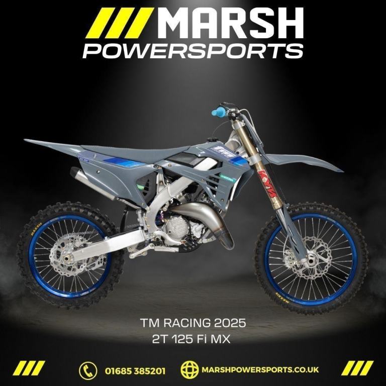 TM Racing 125 Fi MX 2025 Model - TM Racing Official Dealer - Reserve Now!