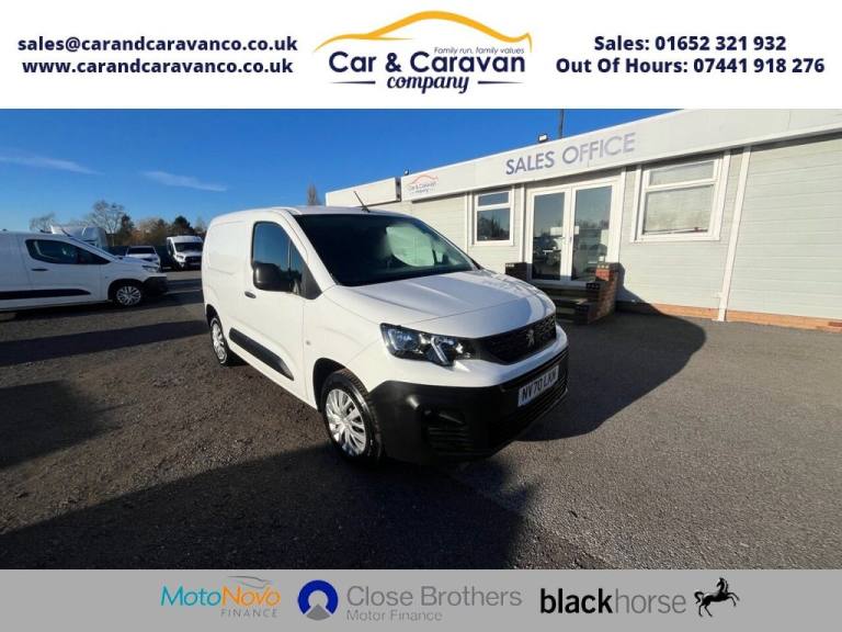 2020 70 PEUGEOT PARTNER 1.5 BLUEHDI 1000 PROFESSIONAL STANDARD PANEL VAN 5DR DIE