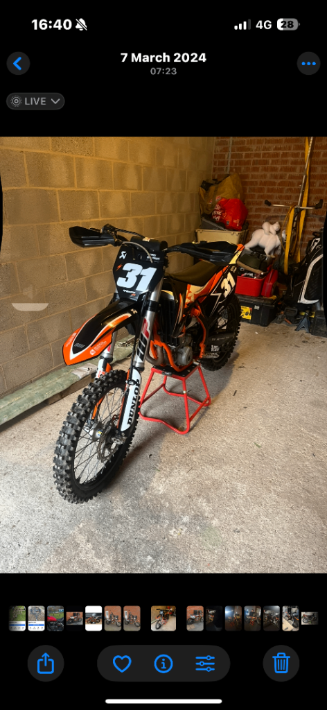 2018 Ktm 250sxf 