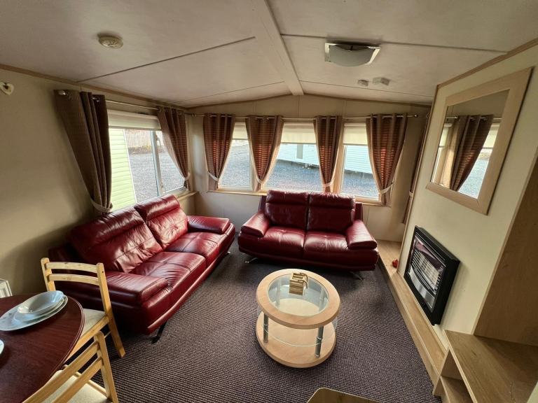 OFF SITE static caravan double glazed & central heated 2 bed Victory Vision
