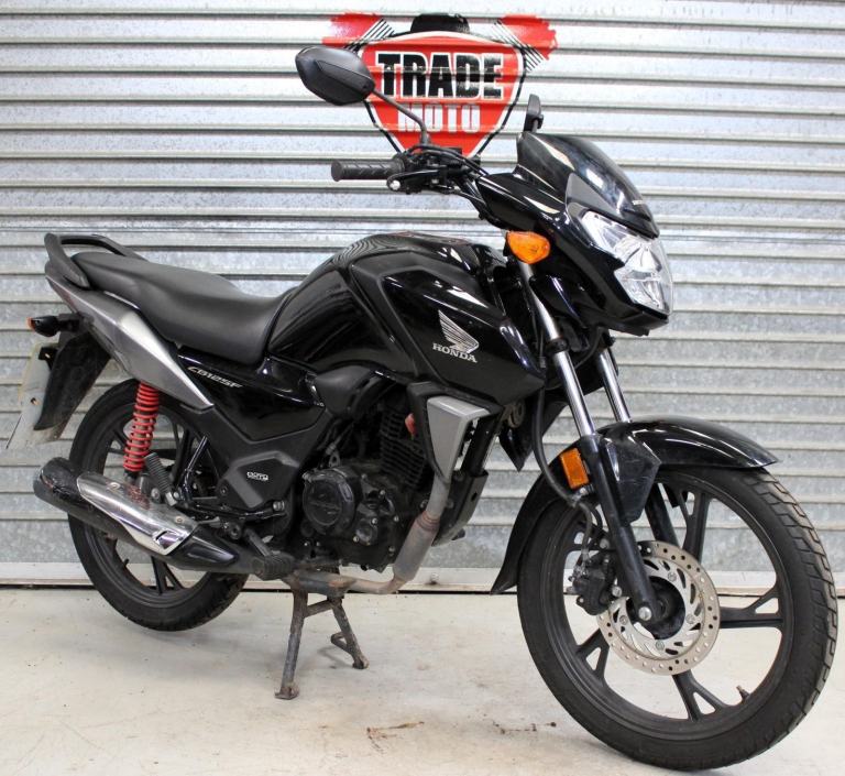 2022 22 HONDA CBF 125 M-M CB 125 F CB125F BLACK TRADE SALE NEW MOT 4466mls CAT N