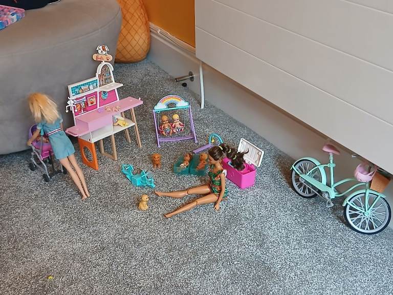 Barbie play area