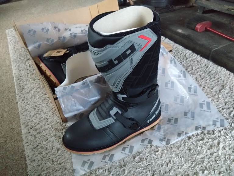 Brand new trials bike boots