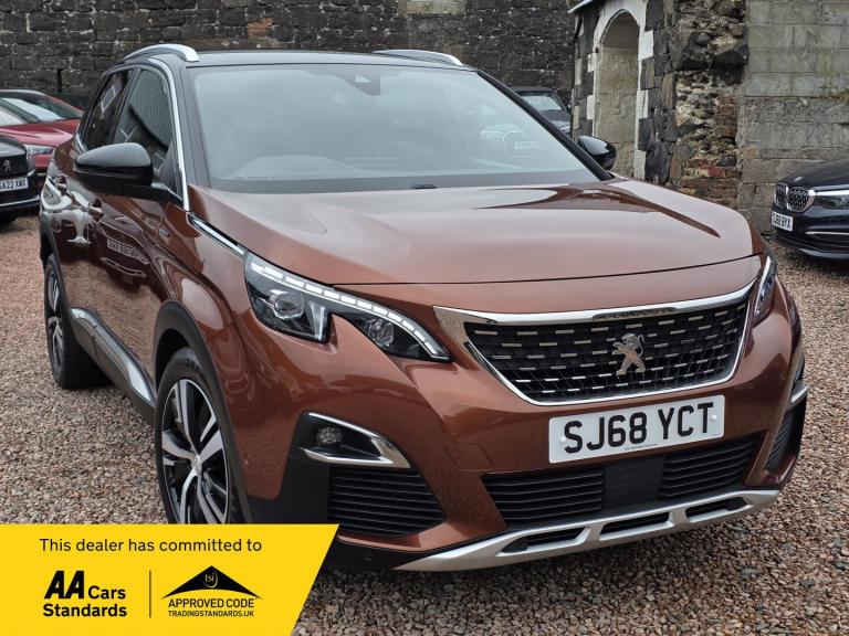 2018 Peugeot 3008 1.5 BlueHDi GT Line SUV 5dr Diesel Manual Euro 6 (s/s) (130 ps) SUV Diesel Manual