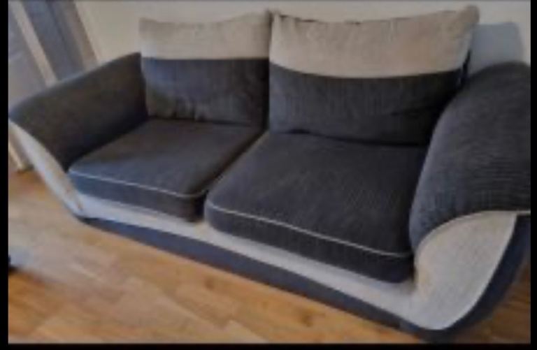 3 seater sofa,cuddle chair and footstool 