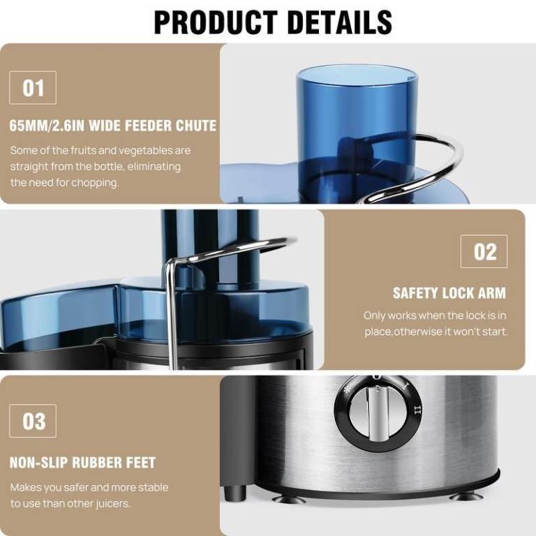 Fruit and Vegetable Juicer  stainless steel