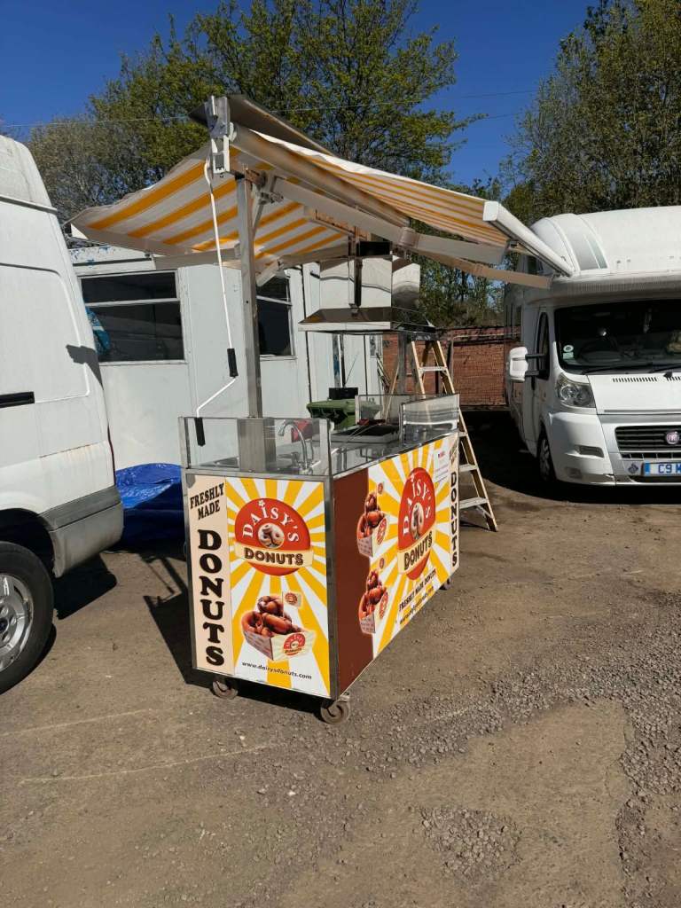 Donut catering cart 
