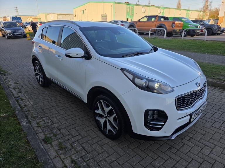 KIA SPORTAGE 1.7 CRDi GT-Line White Manual Diesel 2018